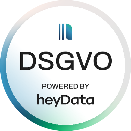 heyData Datenschutz-Siegel